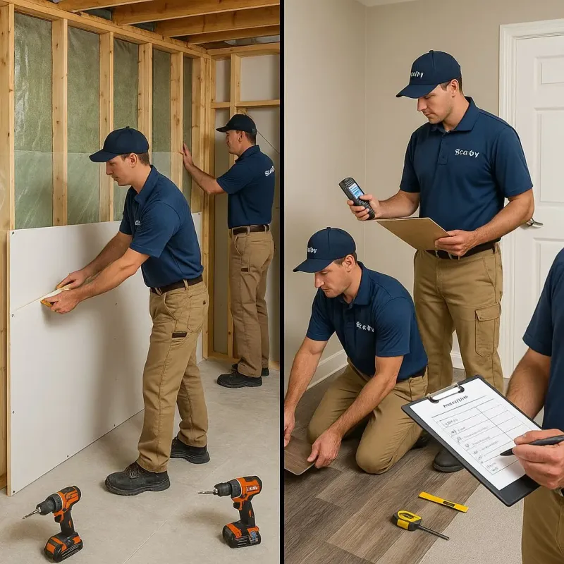 Repairs and Reconstruction process in Dana, NC