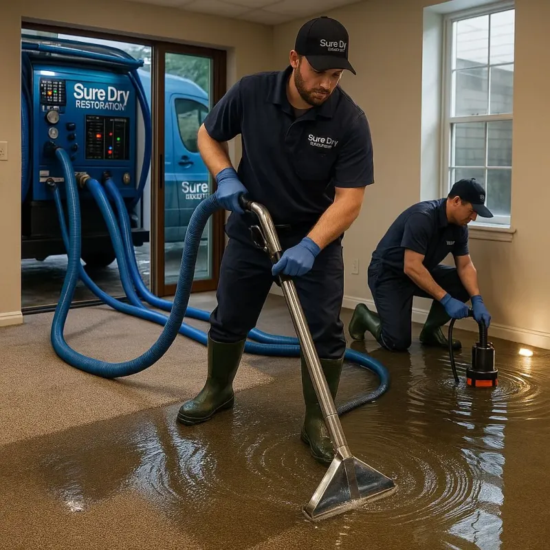Water Extraction and Removal process in Dana, NC
